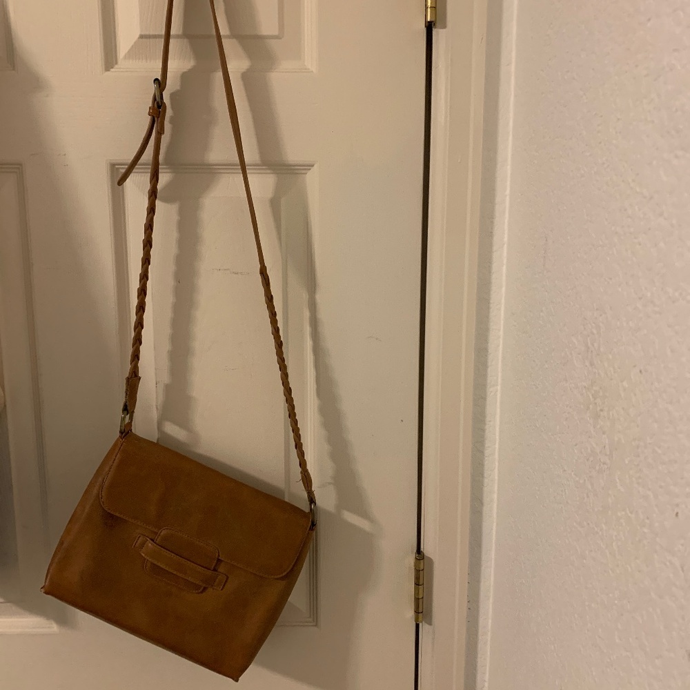Tan leather Purse
